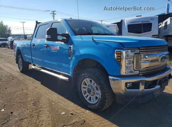 1FT7W2B68KEG60903 2019 FORD F250 Blue Przód prawy