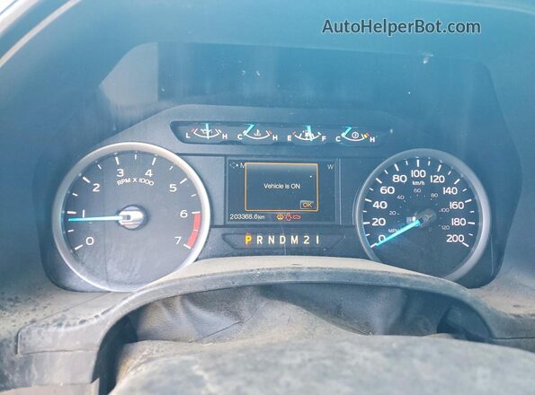 1FT7W2B68KEG60903 2019 FORD F250 Blue Widok zestawu wskaźników