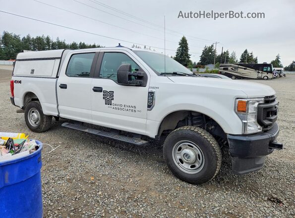 1FT7W2B68MED23554 2021 FORD F250 White წინა მარჯვენა