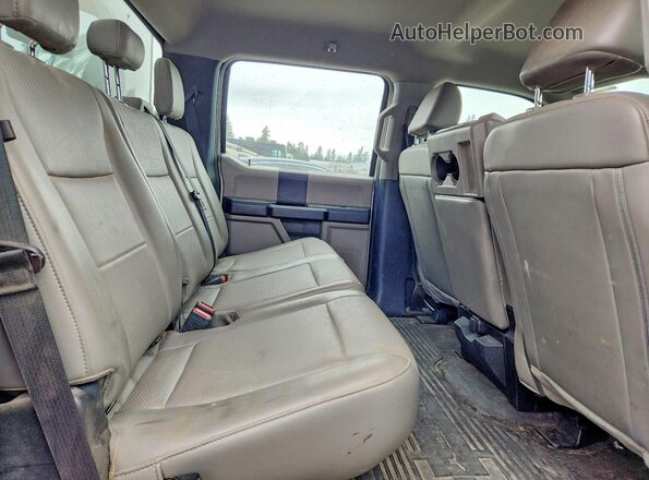 1FT7W2B68MED23554 2021 FORD F250 White უკანა სავარძლების ხედი