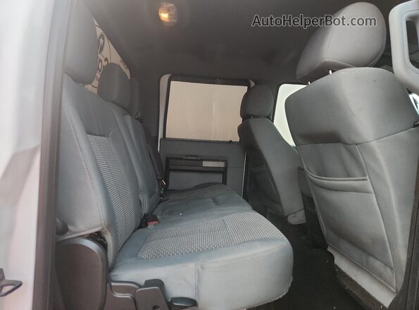1FT7W2B69GED14236 2016 FORD F250 White Vista de los asientos traseros