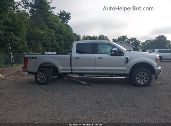 1FT7W2B69HEC61135 2017 FORD F-250 Silver უკანა სალონის ხედი