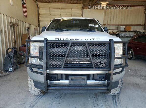 1FT7W2B69KED75093 2019 FORD F250 White Widok z przodu