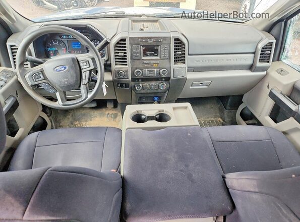 1FT7W2B69KED93528 2019 FORD F250 White Առջևի վահանակի տեսք