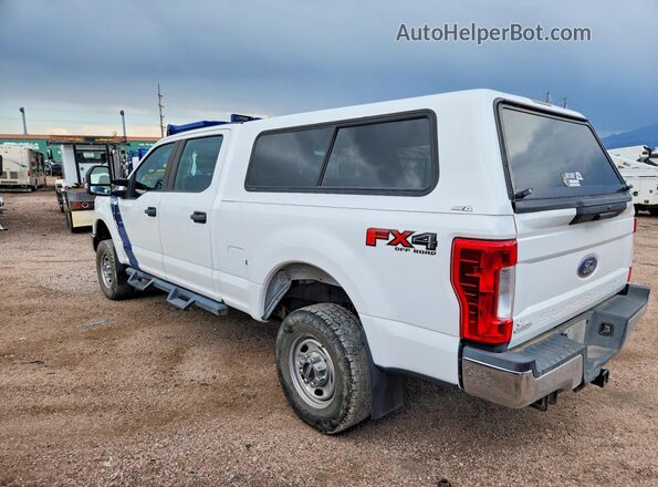 1FT7W2B69KED93528 2019 FORD F250 White Հետևի ձախ