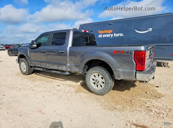 1FT7W2B69NEG40647 2022 FORD F250 Gray Trasero izquierdo