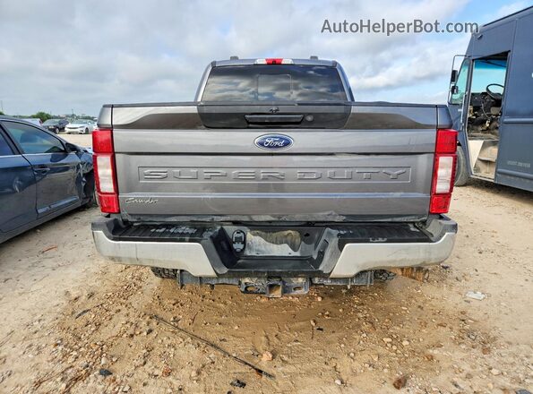 1FT7W2B69NEG40647 2022 FORD F250 Gray Vista trasera