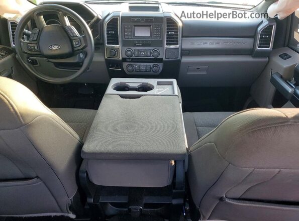 1FT7W2B6XJEB37655 2018 FORD F250 Синий Вид панели приборов