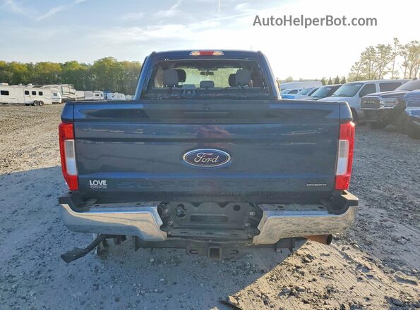 1FT7W2B6XJEB37655 2018 FORD F250 Синий Вид сзади
