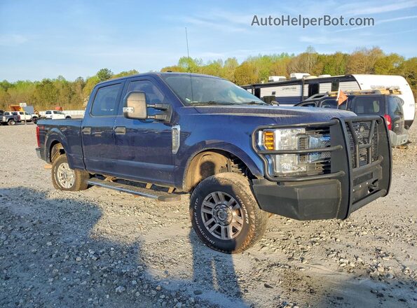 1FT7W2B6XJEB37655 2018 FORD F250 Синий Передняя правая четверть