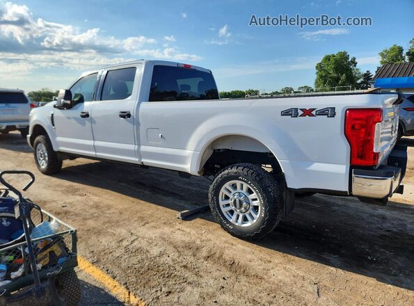 1FT7W2B6XJEC19773 2018 FORD F-250 Белый Задняя левая четверть