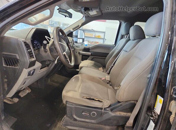 1FT7W2B6XJEC90956 2018 FORD F250 Black Vista interior delantera