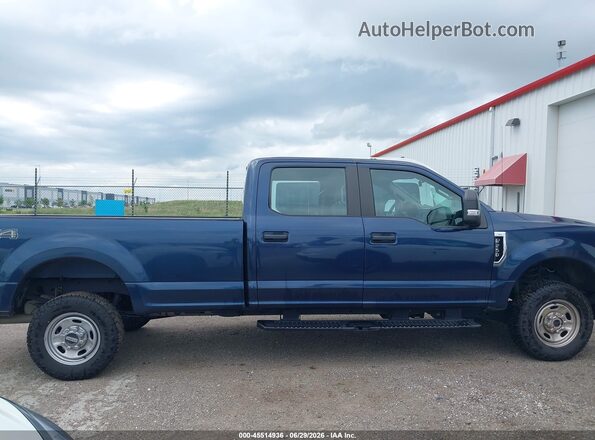 1FT7W2B6XKEE75252 2019 FORD F-250 Blue Вид задньої частини салону