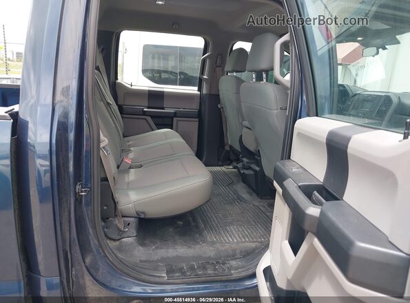 1FT7W2B6XKEE75252 2019 FORD F-250 Blue Вид наклейки з VIN-кодом
