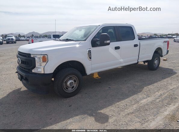 1FT7W2B6XNEC71488 2022 FORD F-250 White Передня ліва чверть