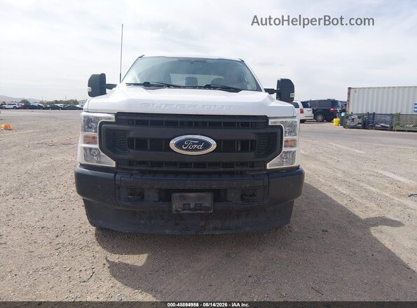 1FT7W2B6XNEC71488 2022 FORD F-250 White Вид панелі приладів