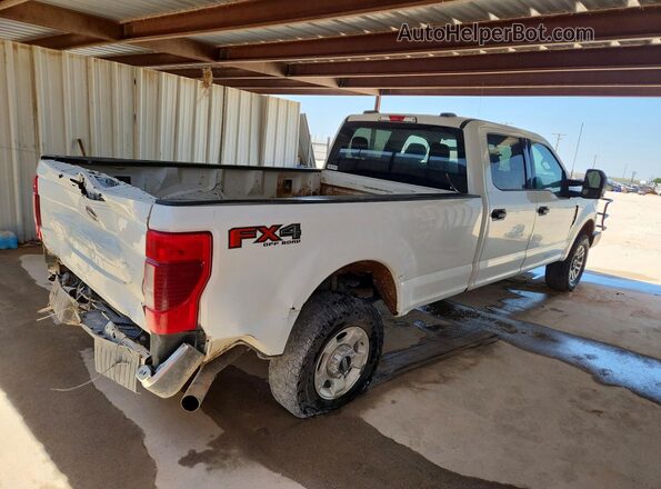 1FT7W2B6XNED77388 2022 FORD F250 Белый Задняя правая четверть
