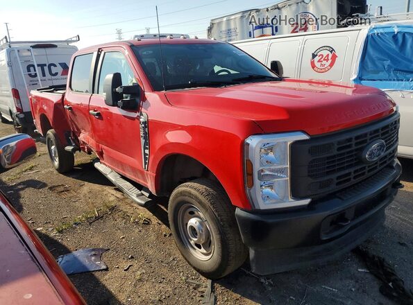 1FT7W2BA0RED49383 2024 FORD F250 Red წინა მარჯვენა