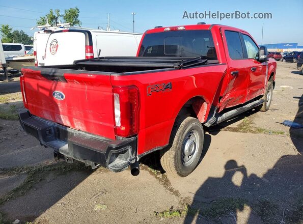 1FT7W2BA0RED49383 2024 FORD F250 Red უკანა მარჯვენა