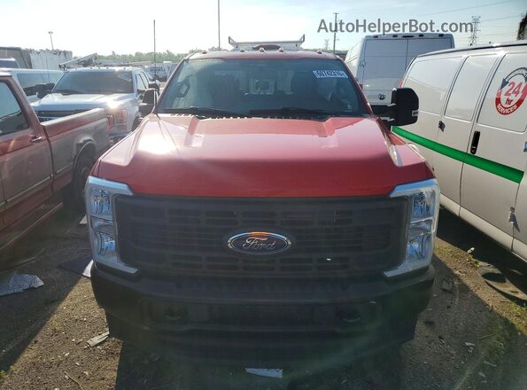 1FT7W2BA0RED49383 2024 FORD F250 Red წინა ხედი