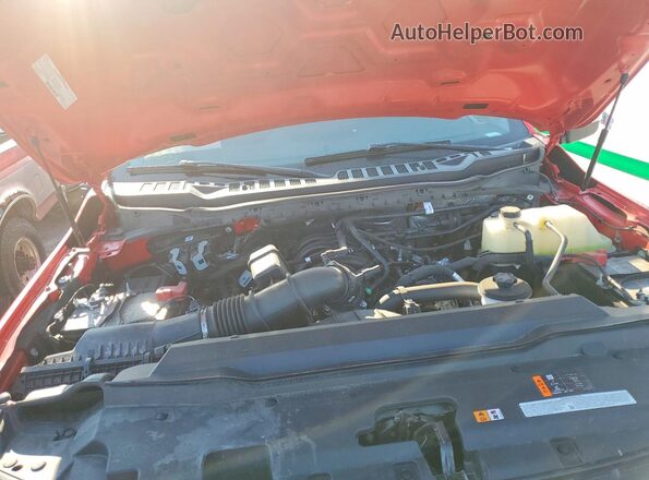 1FT7W2BA0RED49383 2024 FORD F250 Red უკანა სალონის ხედი