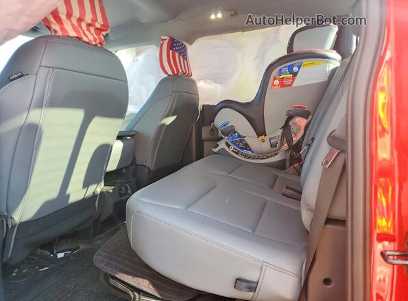 1FT7W2BA0RED49383 2024 FORD F250 Red უკანა სავარძლების ხედი