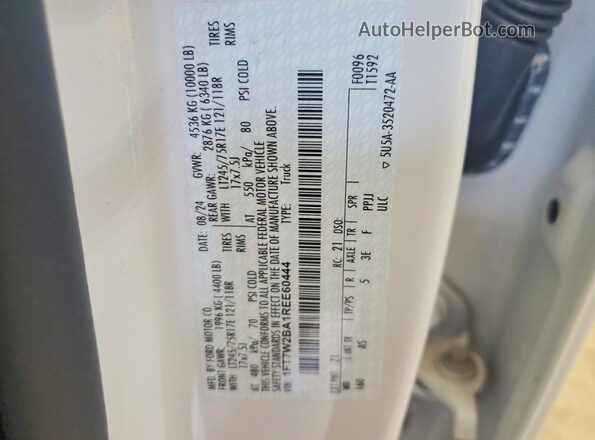 1FT7W2BA1REE60444 2024 FORD F250 White Вид підкапотного простору