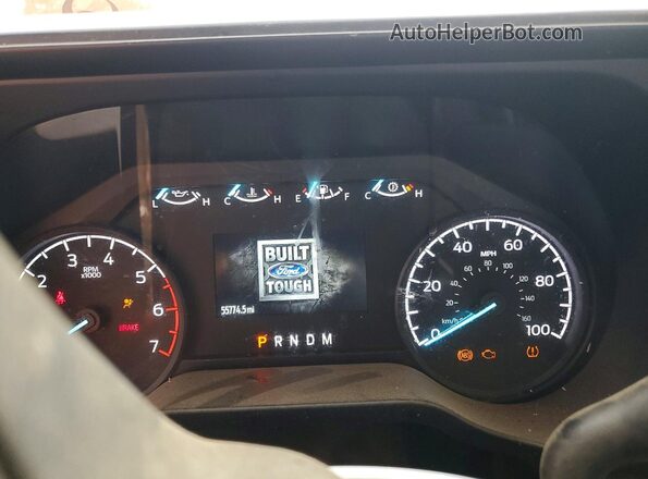 1FT7W2BA4REF92145 2024 FORD F250 White Instrument cluster view