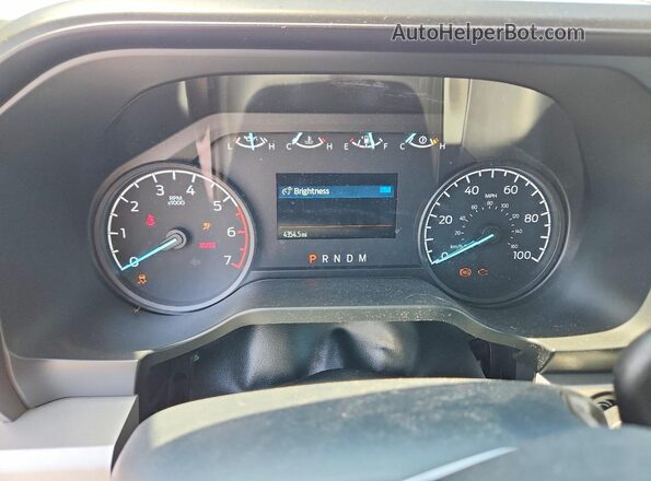 1FT7W2BA4TEE19801 2026 FORD F250 White Вид щитка приладів