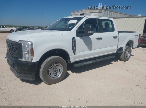 1FT7W2BA5TEC72226 2026 FORD F-250 White წინა მარცხენა ხედი სამი მეოთხედიდან
