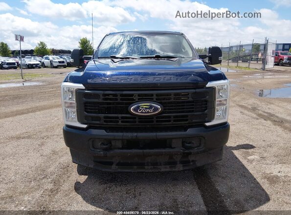 1FT7W2BA6RED54006 2024 FORD F-250 Blue Вид щитка приладів
