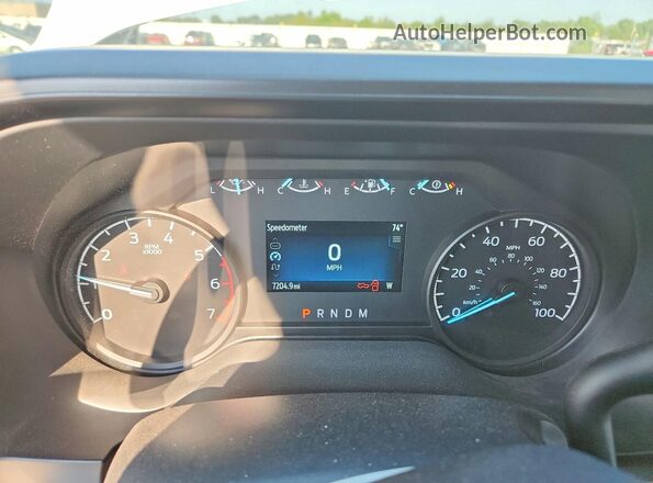 1FT7W2BA7TEC05207 2026 FORD F250 White Instrument cluster view