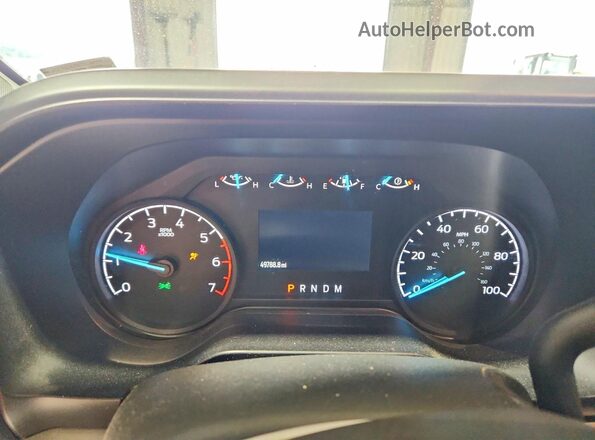 1FT7W2BA8PEC60500 2023 FORD F250 Black Вид щитка приладів
