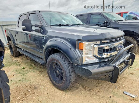 1FT7W2BN0LED24588 2020 FORD F250 Серый Передняя правая четверть