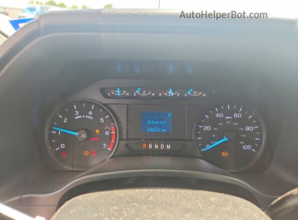 1FT7W2BN0LED24588 2020 FORD F250 Серый Вид щитка приборов