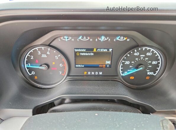 1FT7W2BN0REE26918 2024 FORD F250 Красный Вид щитка приборов