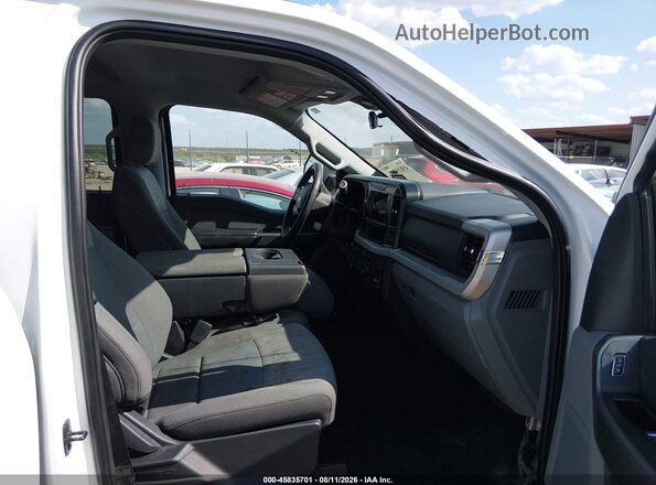 1FT7W2BN1SEC98968 2025 FORD F-250 White Widok wnętrza z przodu