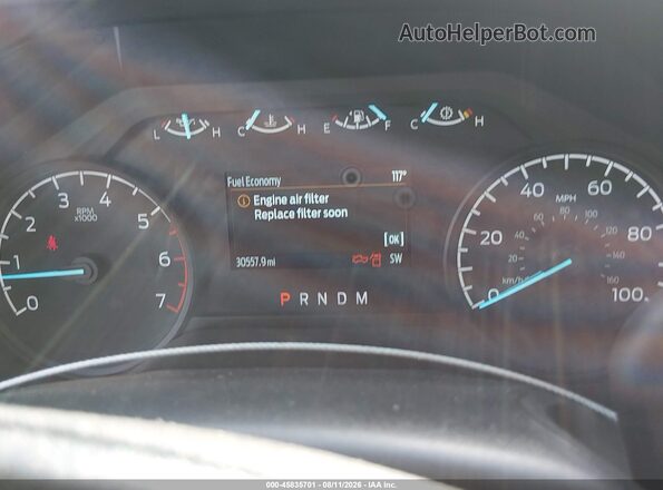 1FT7W2BN1SEC98968 2025 FORD F-250 White Widok tylnych siedzeń