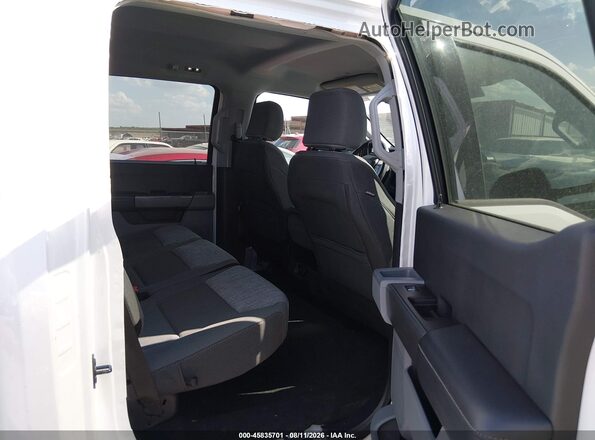 1FT7W2BN1SEC98968 2025 FORD F-250 White Widok naklejki z numerem VIN