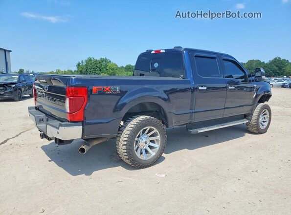 1FT7W2BN4MED51536 2021 FORD F250 Blue Rear right