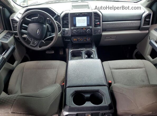 1FT7W2BN4MED51536 2021 FORD F250 Blue Dashboard view