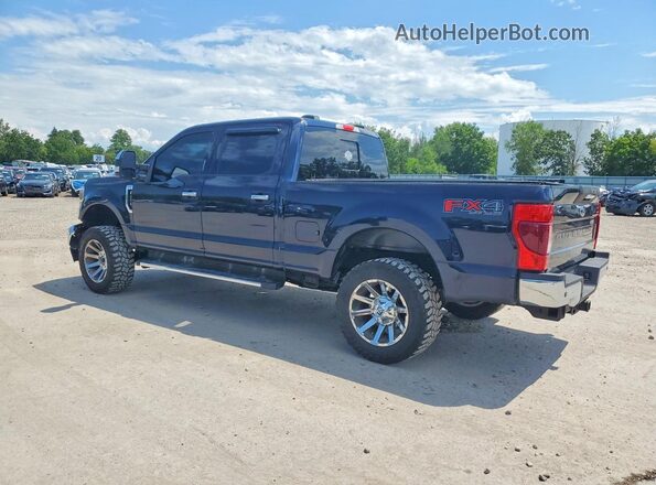 1FT7W2BN4MED51536 2021 FORD F250 Blue Rear left