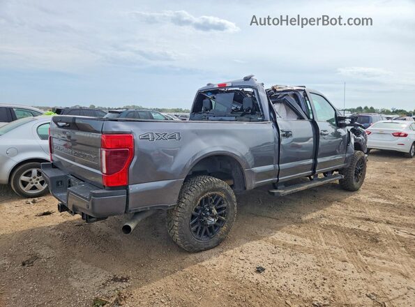 1FT7W2BN5NEC42858 2022 FORD F250 Gray უკანა მარჯვენა