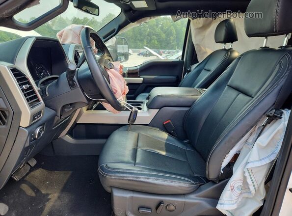 1FT7W2BN5NEC58784 2022 FORD F250 White Widok wnętrza z przodu