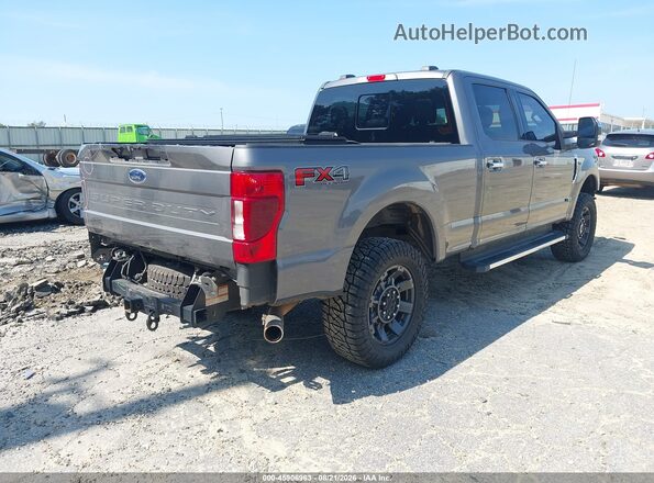 1FT7W2BN7MEC45775 2021 FORD F-250 Gray Trasero derecho