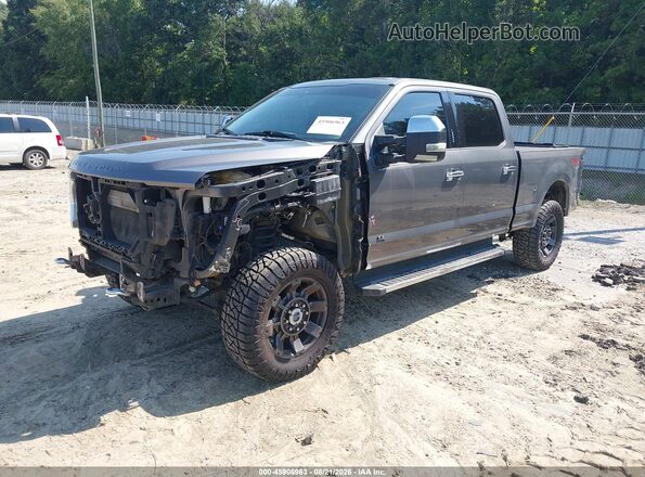 1FT7W2BN7MEC45775 2021 FORD F-250 Gray Vista tres cuartos delantera izquierda
