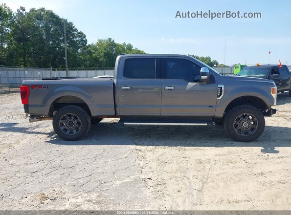 1FT7W2BN7MEC45775 2021 FORD F-250 Gray Vista interior de 360 grados
