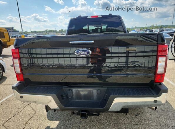 1FT7W2BNXNEF78117 2022 FORD F250 Black უკანა ხედი
