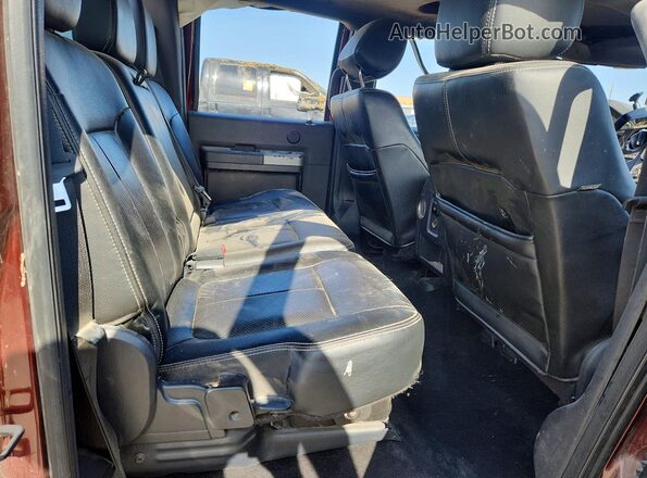 1FT7W2BT0GEA02179 2016 FORD F250 Maroon Widok tylnych siedzeń