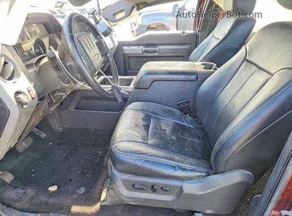 1FT7W2BT0GEA02179 2016 FORD F250 Maroon Widok wnętrza z przodu